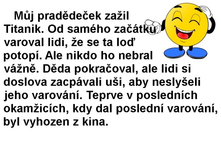 Vtip dne 26.5.2025