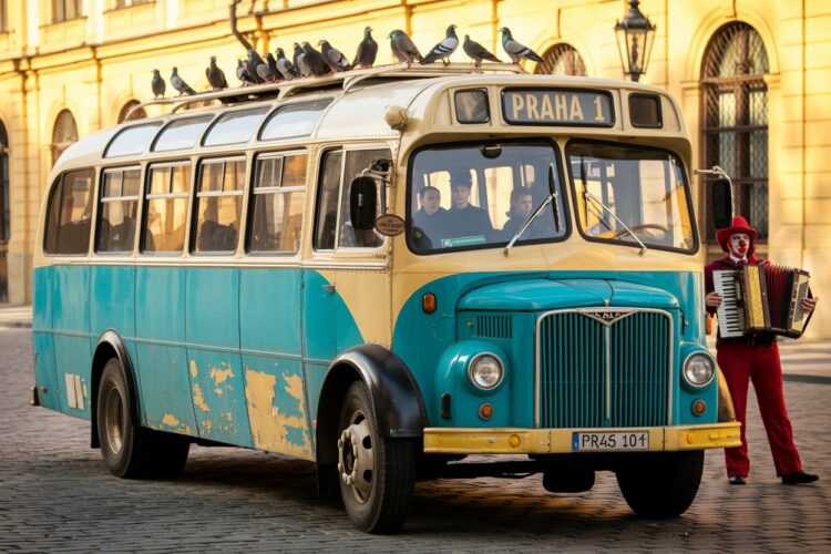 Ai vintage Karosa. Jak se vám líbí dílo ai?